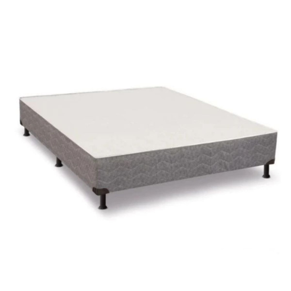 Base Para Cama Box Casal Flex 138x188 Grafite Reconflex