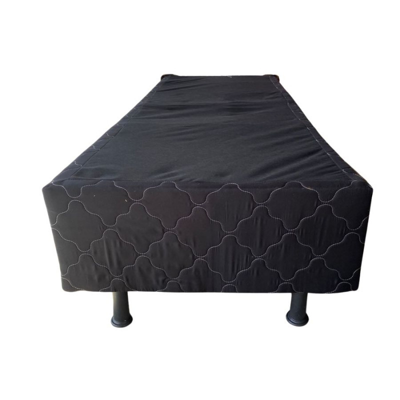 Base Para Cama Box Solteiro Bordada 88x188 Bacetto