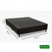 Base para Cama Box Casal Bordada138X188 Preta Bacetto