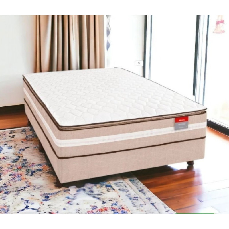 Cama Box Casal Conjugada Avance 138x188 Reconflex