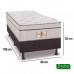 Cama Box Solteiro Conjugada Pillow Com Auxiliar Double 88x188 Reconflex