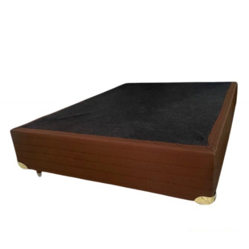 Base para Cama Box Casal Somie Executive 138X188X30cm Marrom Reconflex