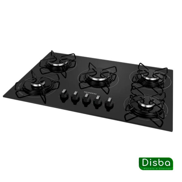 Cooktop a Gás 5 Bocas Mondial CTG-02