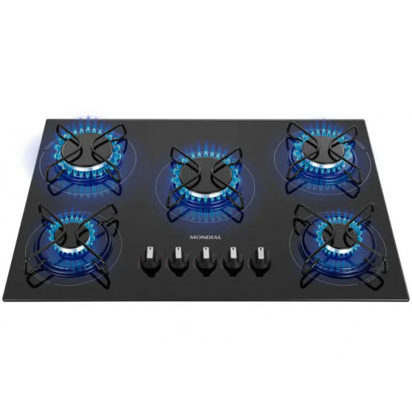 Cooktop a Gás 5 Bocas Mondial CTG-02