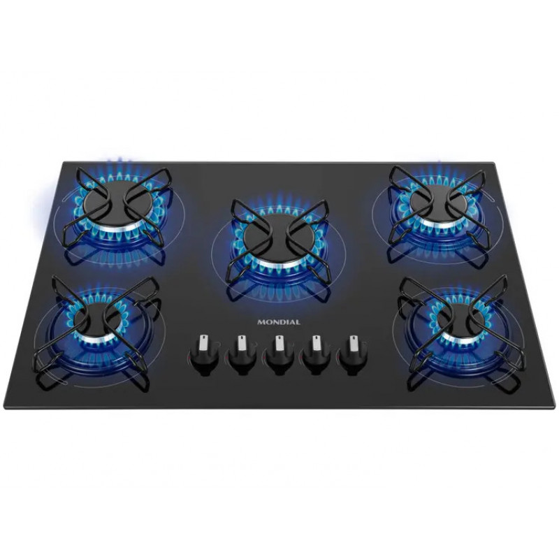 Cooktop a Gás 5 Bocas Mondial CTG-02