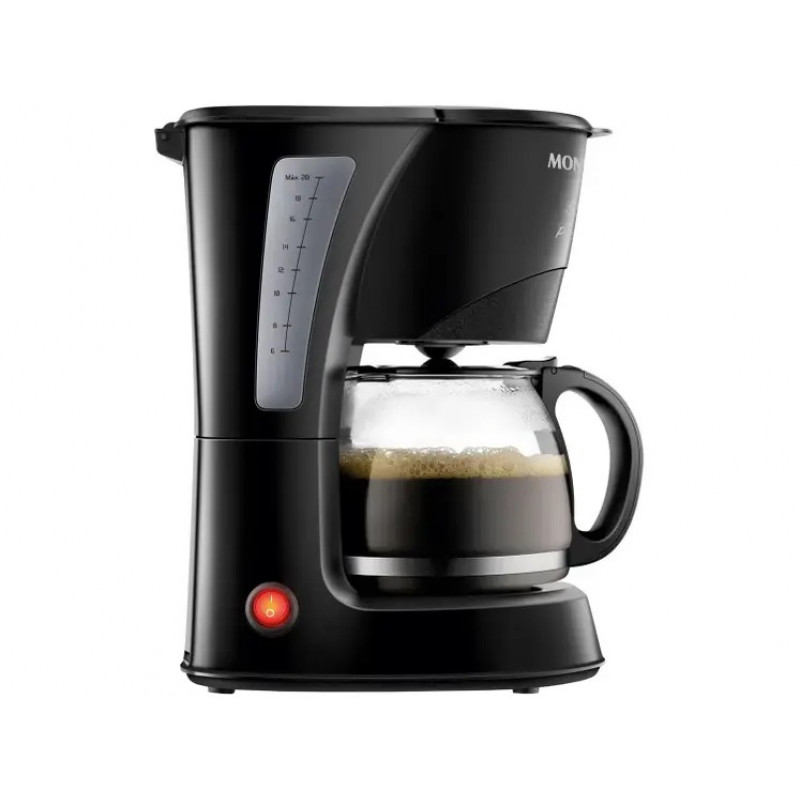 Cafeteira Elétrica Mondial Pratic CN-01 20 Xicaras Preta