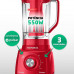 Liquidificador Mondial Turbo Power L-99-FR Vermelho 3 Velocidades 550W