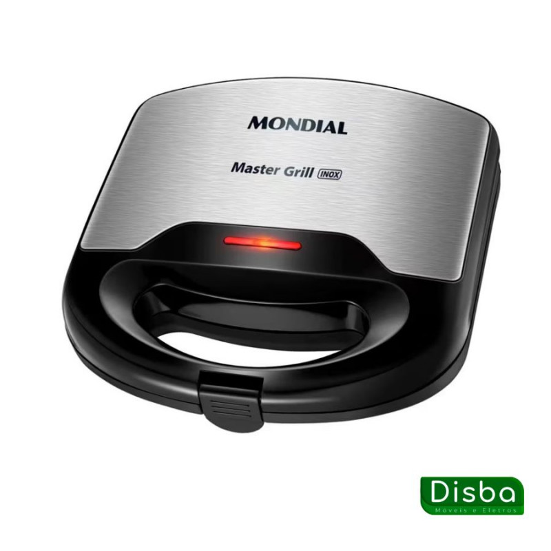 Sanduicheira/Grill Mondial S-20 750W Preta