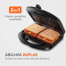 Sanduicheira/Grill Mondial S-20 750W Preta