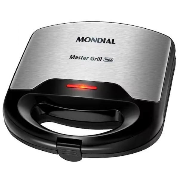 Sanduicheira/Grill Mondial S-20 750W Preta