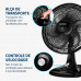 Ventilador de Mesa 40cm Mondial Super Power VSP-40-B 6 Pás 3 Velocidades - Preto