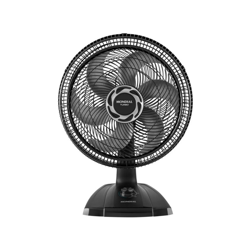 Ventilador de mesa Mondial 127V, 40cm, 6 pás, Turbo - VT-40-NB